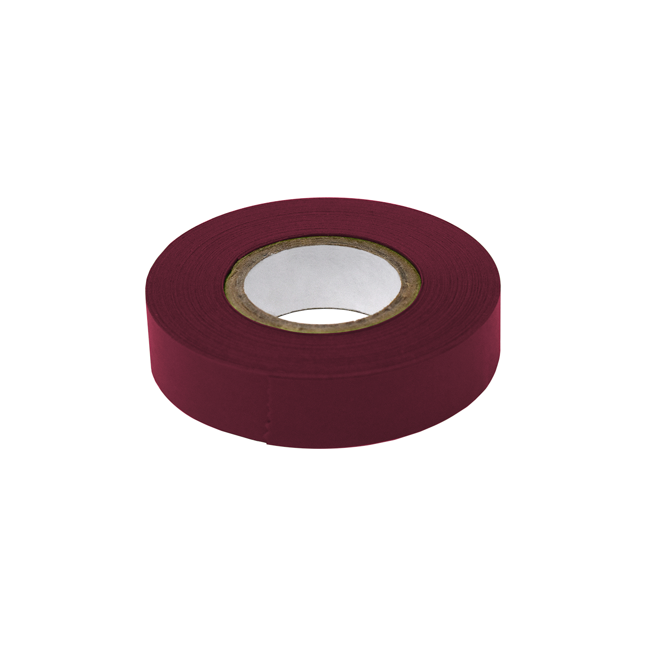 Globe Scientific Labeling Tape, 1/2" x 500" per Roll, 6 Rolls/Box, Maroon Image